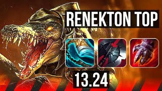 RENEKTON vs NASUS TOP  600 games Dominating  KR Grandmaster  1324 [upl. by Yates]