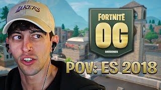 Robleis juega Fortnite OG Volvamos a 2018 [upl. by Cart131]