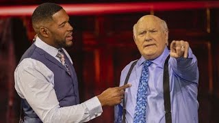 Michael Strahan has different retirement stance to FOX Sports colleague Terry Bradshaw [upl. by Armilda]