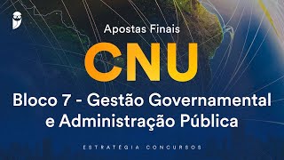 Apostas Finais CNU – Bloco 7 Licitação e Contratos e Transparência pública  Prof Herbert Almeida [upl. by Esnohpla]