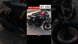 Most Top Modified Continental GT 650 in india  Top modifications in Continental GT 650  gt650 [upl. by Amlev]