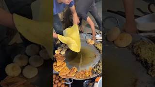 Indias number one street food non sea paratha how to make in India indiansnack [upl. by Nrehtac]