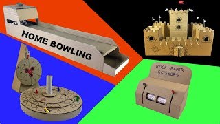 4💡cardboard games DIY compilation 👍 [upl. by Dnalrag63]