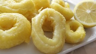 Calamares a la Romana con un Rebozado Riquísimo [upl. by Rebmyt121]