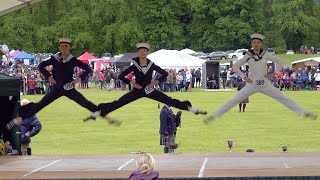 Sailors Hornpipe Highland Dance competition during 2022 Atholl Gathering Highland Games in Scotland [upl. by Adar]