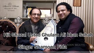 Shamoon Fida Ghazal dekhna bhi to unhain tribute to Ustad Ghulam Ali khan Sahab Tabla Saim Tari [upl. by Aicxela]