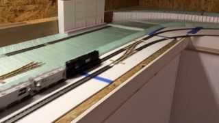 HO Scale Model Railroad Layout Update 30122013 [upl. by Ennej]