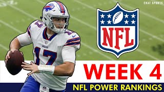 NFL Power Rankings All 32 Teams Ranked Entering Week 4 Of 2024 NFL Season [upl. by Lohse534]