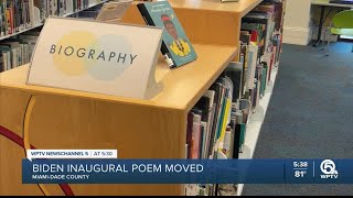 MiamiDade County school removes Biden inaugural poem from library’s elementary section [upl. by Rehpotsrhc]