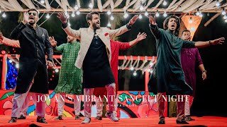 Jovans vibrant Sangeet Night  Jovan Wedding [upl. by Sorce]