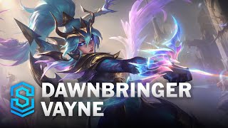 Dawnbringer Vayne Skin Spotlight  League of Legends [upl. by Ronnie740]