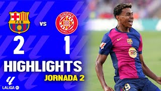 Barcelona vs Athletic Bilbao 21  RESUMEN y GOLES  Laliga 2024 [upl. by Misti]