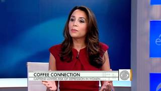 Study Coffee lowers womens risk for depression [upl. by Anahsohs]