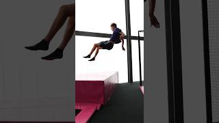 WENN ICH DU WÄRE in der Trampolinhalle backflip challenge trampolin [upl. by Asillim860]