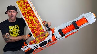 EPIC 2500 Shot Nerf Blaster Mod Build [upl. by Rehtnug]