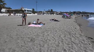 🇪🇸 La Cala de Mijas Beach Walk Costa del Sol Spain [upl. by Ahsad]