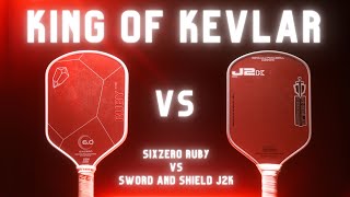 Which is the King of Kevlar  Six Zero Ruby vs Sword and Shield J2K  Comparison Review [upl. by Yelroc]