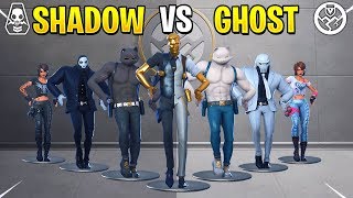 Fortnite Dance Battle Ghost vs Shadow Chapter 2 Season 2 [upl. by Annairb]