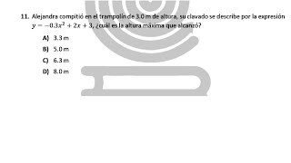 Pregunta 11 Matemáticas Guía EXACER COLBACH 2023 [upl. by Nnyliak]