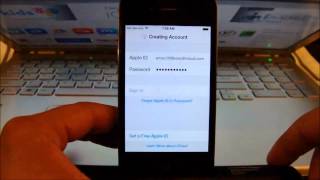 Making a FREE Apple ID or iTunes account directly from your iOS Device [upl. by Yecaw]