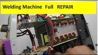 Full Welding Machine Repairing Tutorial amp Voltage Distribution Across Different Components [upl. by Noraf]