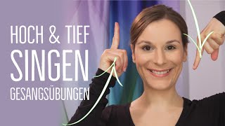 Einsingen amp Gesangstraining  so kommt ihr immer höher und tiefer  singdude [upl. by Niamert]