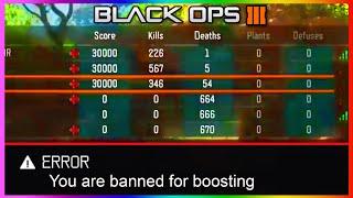 THE BIGGEST BOOSTERS IN BLACK OPS 3 BOOSTING BO3 MULTIPLAYER GAMEPLAY BLACK OPS 3 BOOSTERS [upl. by Ailecra]