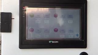 WECON HMI Using on Automatic Irrigation in Italy [upl. by Aniahs]