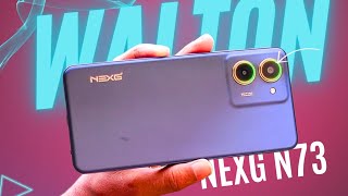 WALTON NEXG N73 REVIEW 🔥6000MAH🔋🤔 ১৪ হাজারে পারবে কি মানসম্মান বাচাইতে 😭 কেনার আগে দেখুনgaanyvai [upl. by Hairom]