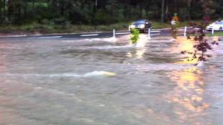 FLASH FLOODING IN PENRITH AND HAWKESBURY DISTRICTS FEB 2012 [upl. by Cochrane]