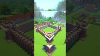 How to make castle in minecraft music remix song minecraftrender [upl. by Lana]