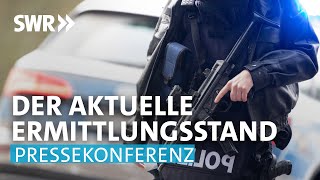 Pressekonferenz zum Polizistenmord  SWR Extra [upl. by Eedak41]