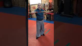 3 section staff careful it hurts fypシ martialarts kungfu train howto shaolin train tips [upl. by Colet]