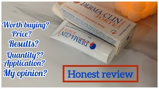 HONEST REVIEW Derma cline forte Whitening cream  pigmentation cream [upl. by Atires]