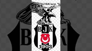 Populer İtalyan BJK şarkısı Tiki taka Besiktas [upl. by Akcirret]