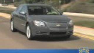 2008 Chevy Malibu Review  Kelley Blue Book [upl. by Nerred]