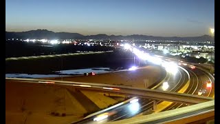 Truck rollover causes closure on Loop 202 and Loop 101 transition in Mesa [upl. by Rossuck19]