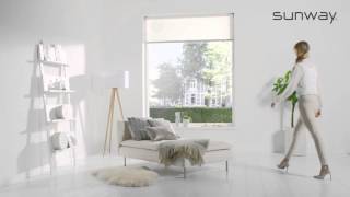 Sunway Raamdecoratie Productvideo Rolgordijn standaard [upl. by Ikcim161]