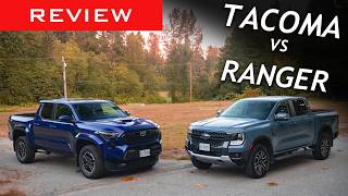 Comparison 2024 Toyota Tacoma vs 2024 Ford Ranger [upl. by Alyag]