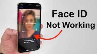 Face ID Not Working Not Available  How To Fix It [upl. by Mungovan]