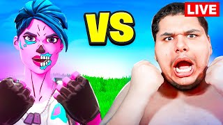 Jaffronte le Streamer le plus Toxique de Fortnite en Live  🤬 Baca [upl. by Akiem]