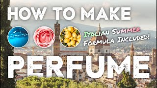 HOW TO MAKE PERFUME  Full perfumery course 2024 [upl. by Benedicta406]