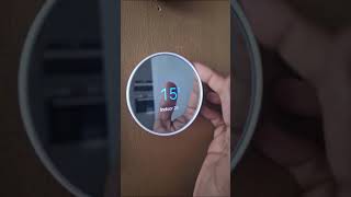 How to Operate Google Nest Thermostat 2020 [upl. by Tami831]