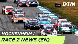 DTM 2019  Hockenheim Opening  Highlights race 2 [upl. by Zeus291]