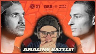 REACTION  Alexinho 🇫🇷 vs FootboxG 🇧🇪  GRAND BEATBOX BATTLE 2021 WORLD LEAGUE  18 Final [upl. by Eiramave]