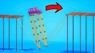 Could you beat the LAST LEVEL in Poly Bridge 3 [upl. by Base769]