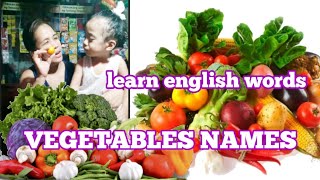 VEGETABLES NAMES AND APPEARANCESEnglish and Tagalog [upl. by Yrad]