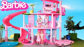 Barbie The Movie Dollhouse Pool Party Story [upl. by Eneles]