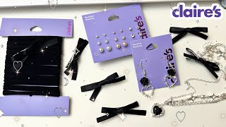 MINI CLAIRES ACCESSORY HAUL  TRY ON [upl. by Carrington]