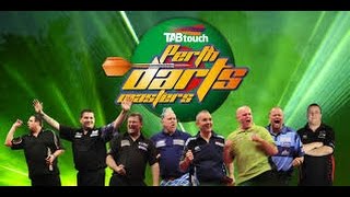 Perth Darts Masters 2015 van Gerwen vs van Barneveld QF [upl. by Siulegroj]